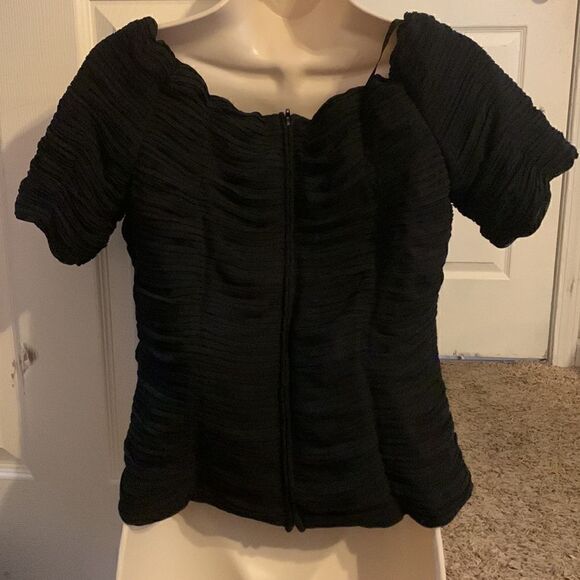 Vintage 100% Silk Chetta B Neiman Marcus dress top - Picture 2 of 5